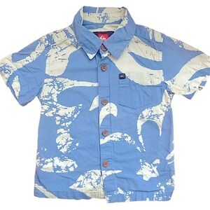 Quiksilver Infant Boy’s Button Down Skater Shirt